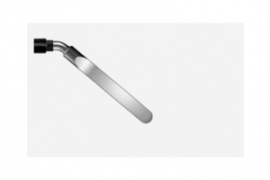 Электрод-нож изогнутый моно 3х0.8 мм штекер 2.4мм